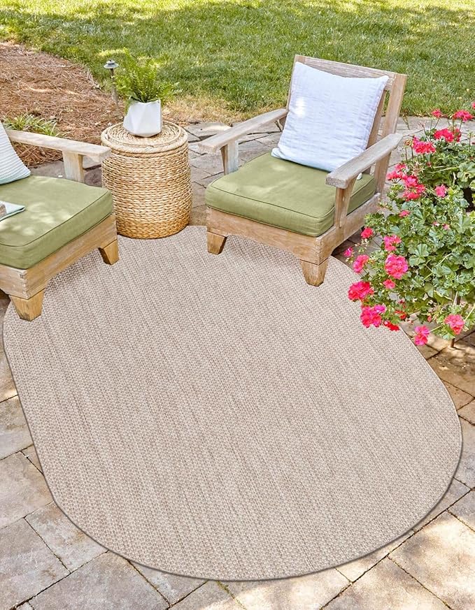 Unique Loom Outdoor Solid Collection Area Rug by UniqueLoom