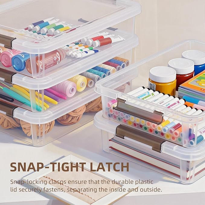 Citylife 3 PCS Plastic Storage Bins - Image 4