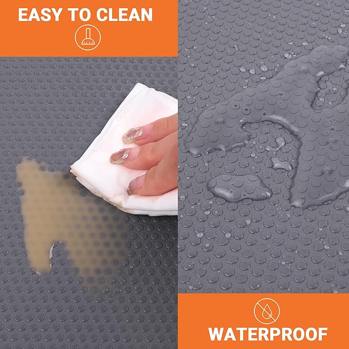 FLPMIX Cabinet Shelf Liner 20" Wide: Waterproof Kitchen Under Sink Mat - Image 5