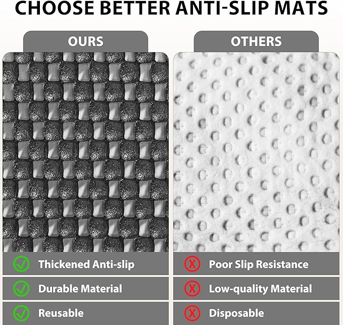 Shelf Liners for Cabinets-Drawer Liner Cabinet Liners for Shelves Kitchen - Image 5