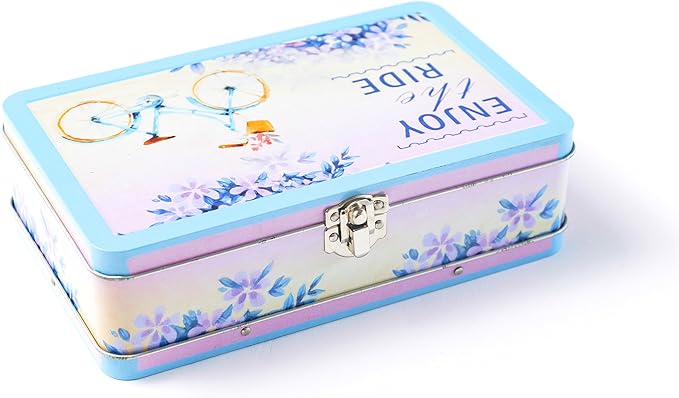 DAHO Metal Storage Box with Hinge - Image 3