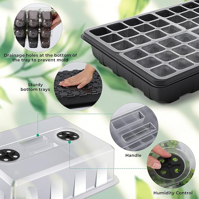 Seed Starter Tray, Seedling Starter Trays - Image 2