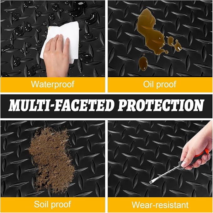 8x20 FT Garage Floor Mat, 2.8mm Thickened Flooring Roll - Image 7
