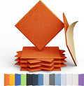 12 Pack Acoustic Panels Self Adhesive Sound Proof Foam, High Density Sound by Amantech