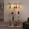 Yoluckea 4-Tier Glass Display Cabinet by Yoluckea