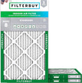 Filterbuy 15x25x1 Air Filter MERV 8 Essential Dust & Allergy Defense, by Filterbuy