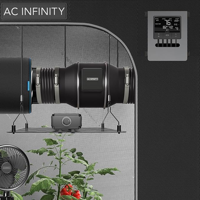 AC Infinity CLOUDLINE PRO T10, Quiet 10” Inline Duct Fan - Image 7