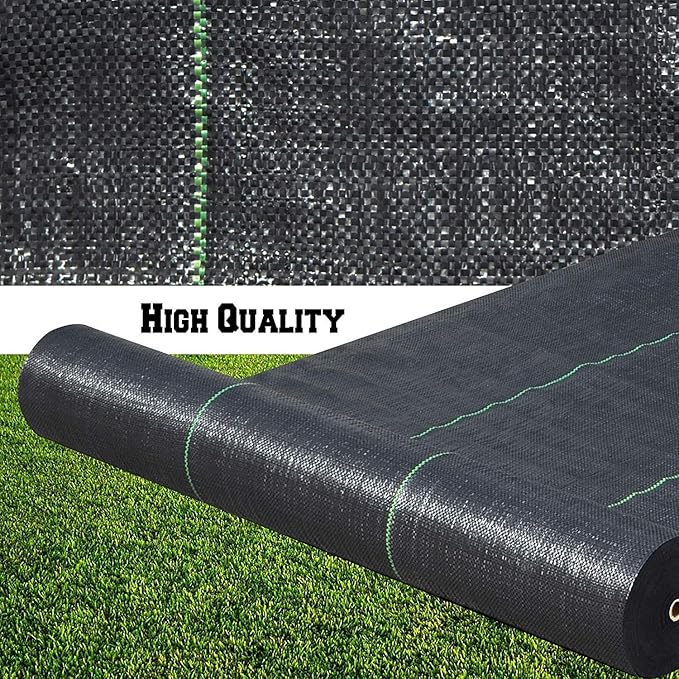 Petgrow Heavy Duty Weed Barrier Landscape Fabric - Image 3