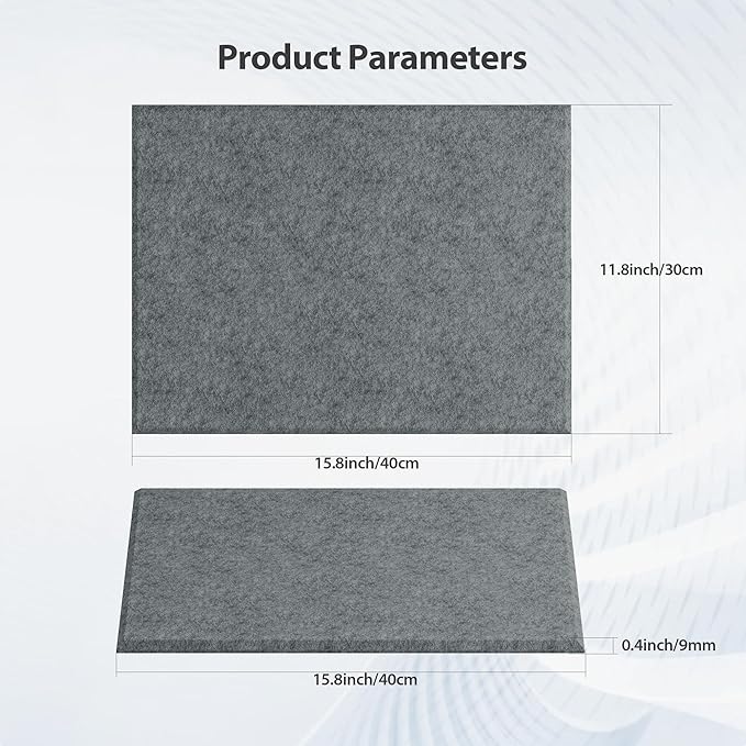 12 Pack Acoustic Panels Self Adhesive Sound Proof Foam, High Density Sound - Image 6
