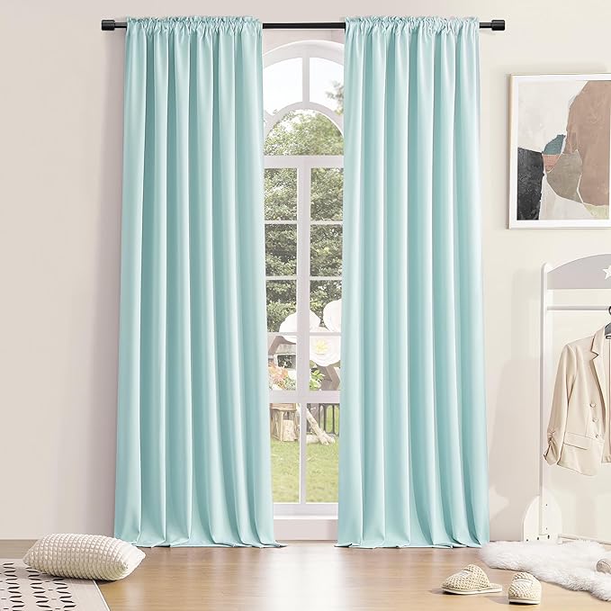 DONREN 108 Inches Long Curtains by DONREN