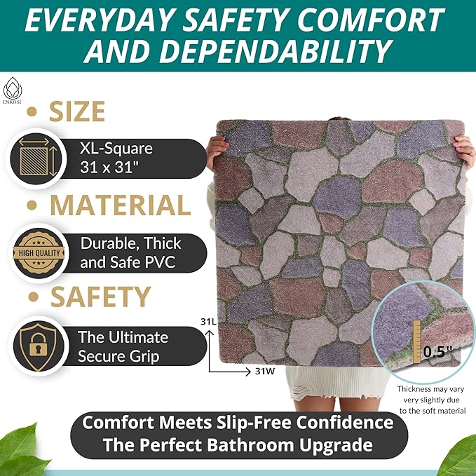 Square Shower Mat - Image 3