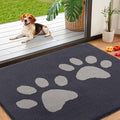 Smiry Dog Door Mat for Muddy Paws, Absorbs Moisture and Dirt, Low-Profile by Smiry