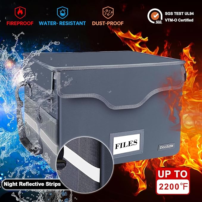 DocSafe Fireproof Document Box - Image 3