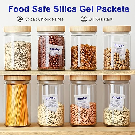 Silica Gel Packets, 100 Gram 10 Packs Moisture Absorbers - Image 3