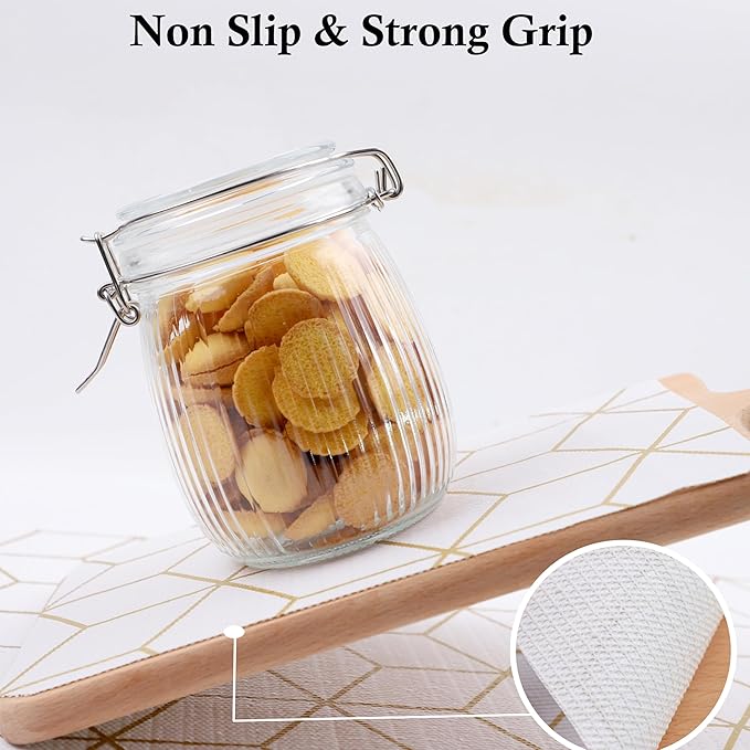 Shelf Liner for Cabinets Non Adhesive15 Inch Wide X 20 Ft Kitchen Drawer Liners - Image 4