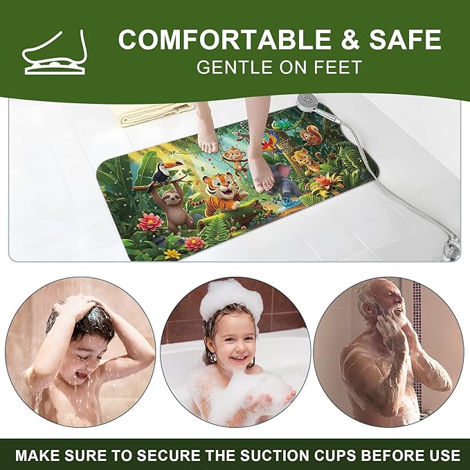 XIYUNTE Upgrade Baby Bath Mat Non Slip - Image 7