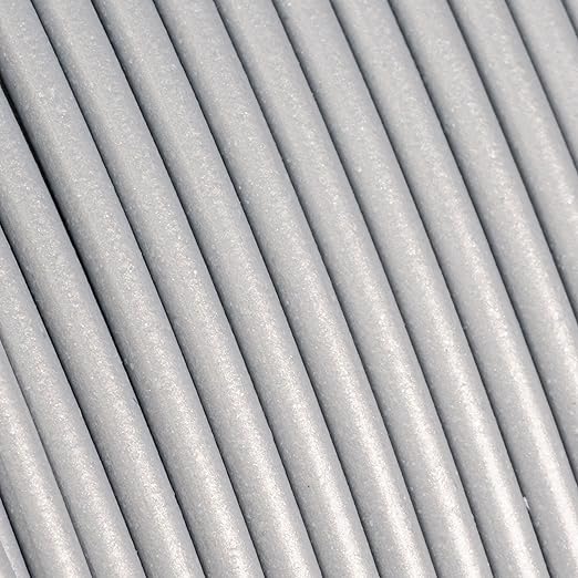 Polymaker Panchroma Metallic PLA Filament, Metallic Silver 1.75mm 3D Printing - Image 2