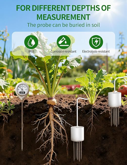 7 in 1 Soil Test Kit, Digital Soil Meter - Image 4