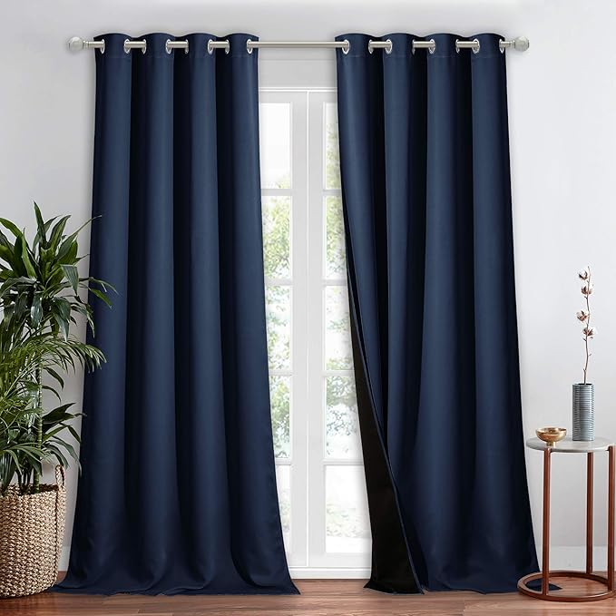 NICETOWN 100% Blackout Blind, Laundry Room Decor Window Treatment Curtains by NICETOWN