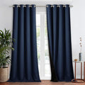 NICETOWN 100% Blackout Curtain 108 inches Long, Noise Reduction Window by NICETOWN