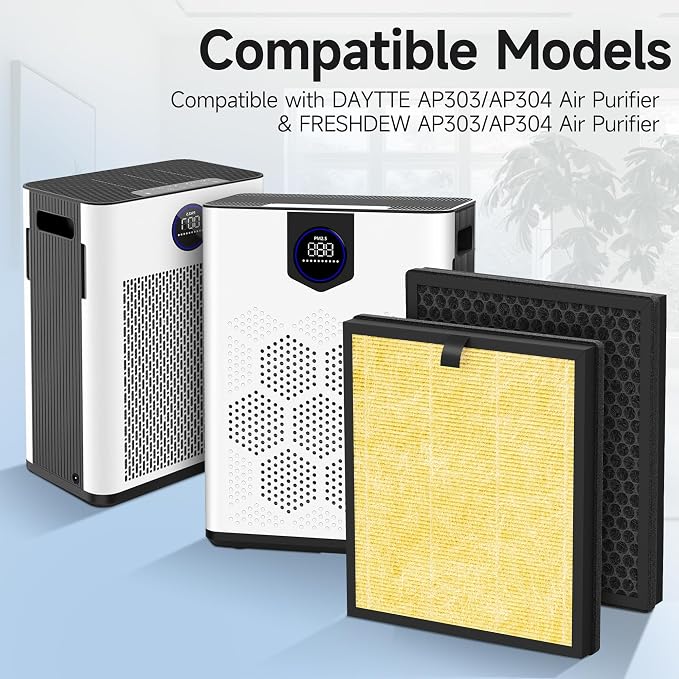 2 Packs Replacement Filter Compatible - Image 2