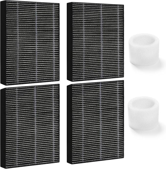4-Pack Humidifier Premium Replacement Filters by Gazeer