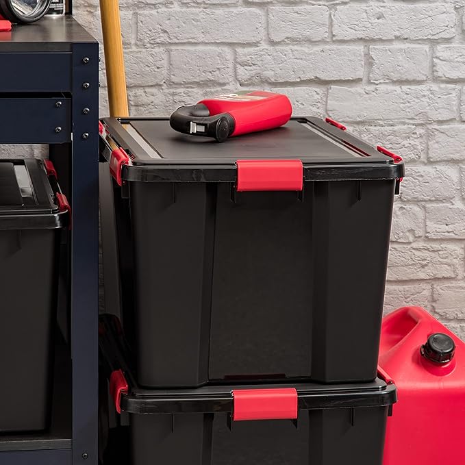 IRIS USA WeatherPro 74 Qt Storage Bins - Image 2