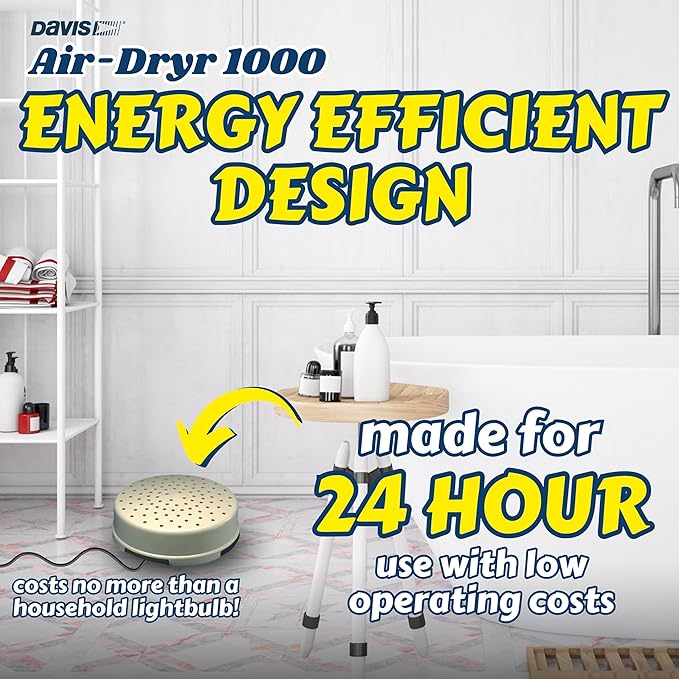 Davis Instruments Air-Dryr 1000 Dehumidifier Bundle Quiet Boat Dehumidifier - Image 5