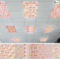 QOUBAI 8 Pcs Fluorescent Light Covers, 4 x 2 Ft Magnetic Light Filters by QOUBAI