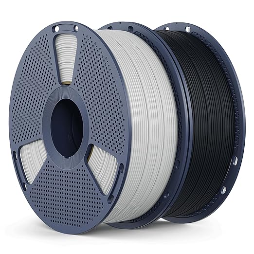 Matte PLA Filament 1.75mm, 2kg SUNLU 3D Printer Filament, Matte Surface Texture by YOOPAI