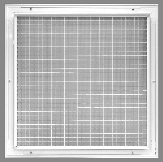 HVAC Premium 6" x 6" Cube Core Eggcrate Return Air Grille - Image 4