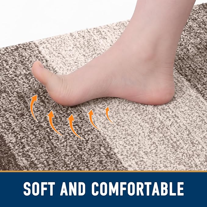 Smiry Dog Door Mat for Muddy Paws, Absorbs Moisture and Dirt, Low-Profile - Image 5