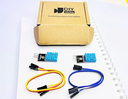 DHT11 Temperature and Humidity Sensor Module 2-Pack, - Image 4