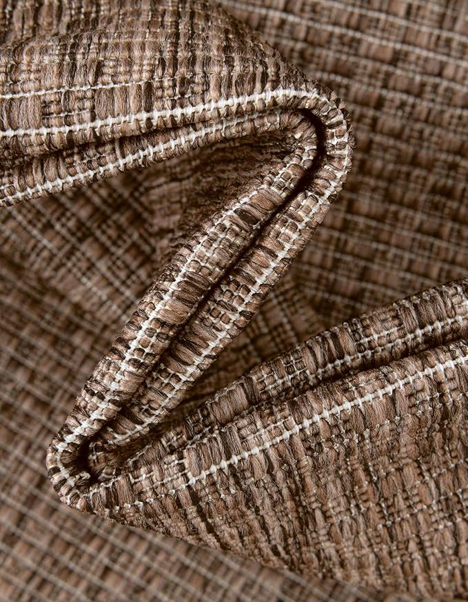 Unique Loom Outdoor Solid Collection Area Rug - Image 7