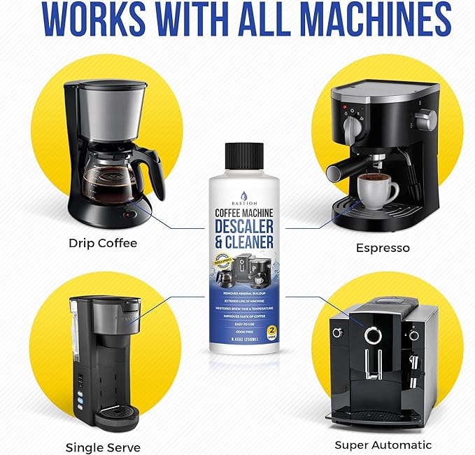 Bastion Coffee Machine Descaler & Cleaner - Image 5
