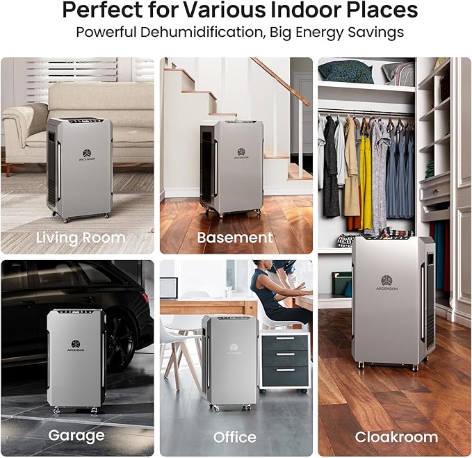ARGENDON 70 PPD Energy Star Dehumidifier - Image 8