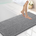 Smiry Luxury Chenille Bathroom Rugs 47x24, Extra Soft and Absorbent Shaggy Bath by Smiry
