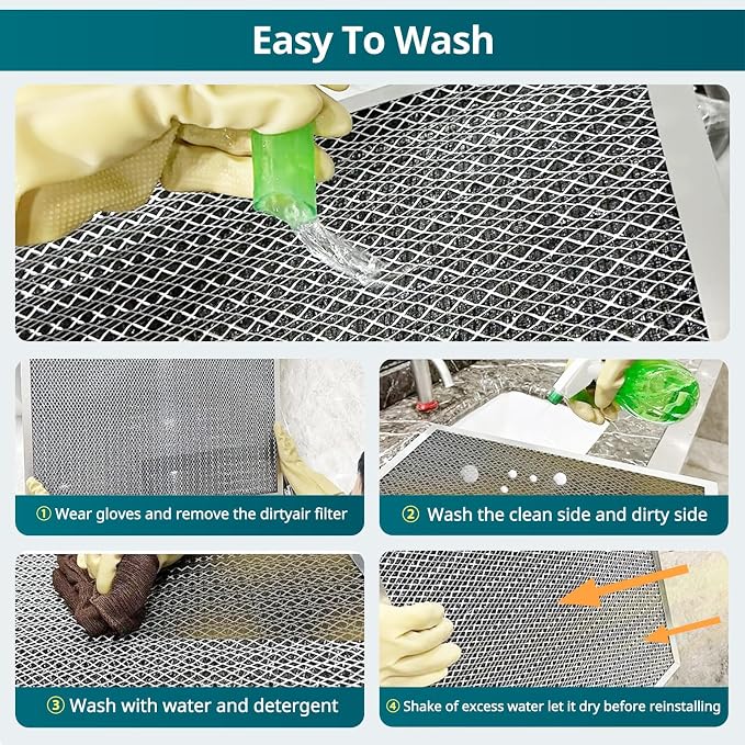 Torjim 10x20x1 MERV8 Air Filter, Washable & Reusable Electrostatic Filter - Image 6