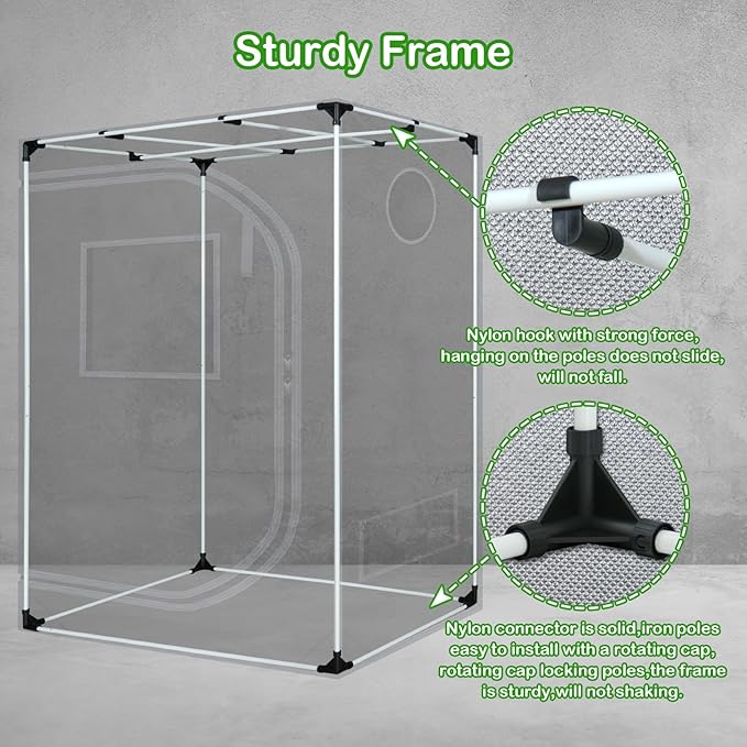 Grow Tent 36"x60"x78" Growing Tents - Image 7