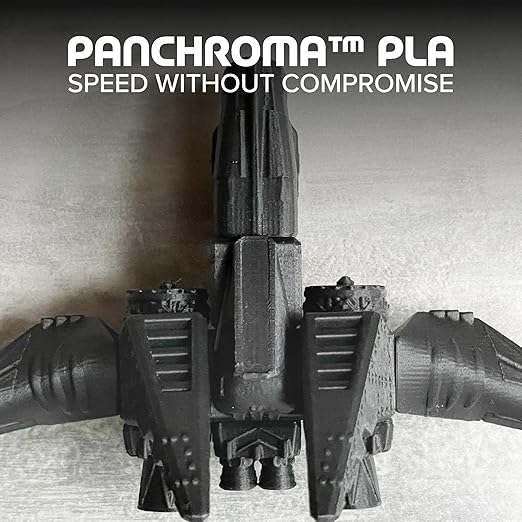 Panchroma PLA Steel Grey 3D Printer Filament, 1kg Spool, High Speed Printing - Image 2