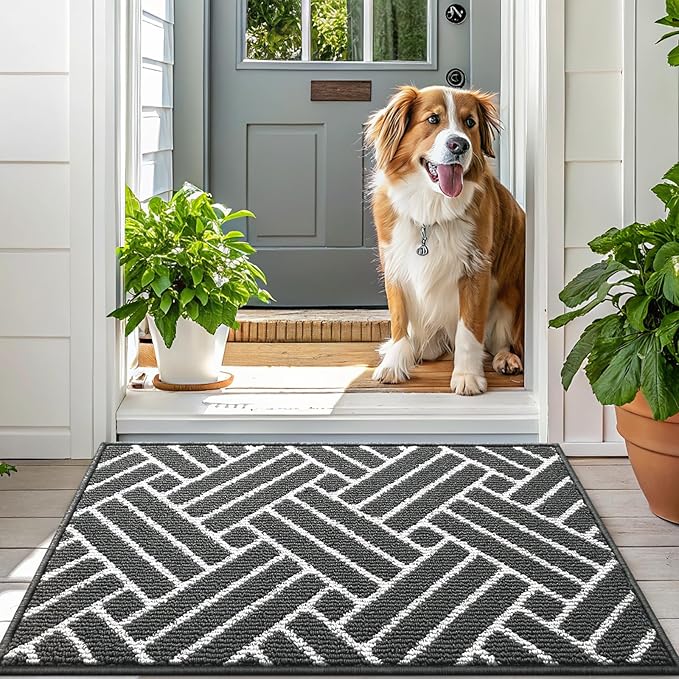 OLANLY Indoor Door Mat, 36x24 Inch, Dirt Resistant and Absorbent, Non-Slip - Image 6