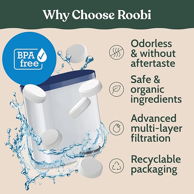 Roobi Cleaning Tablets & Filters Compatible - Image 8