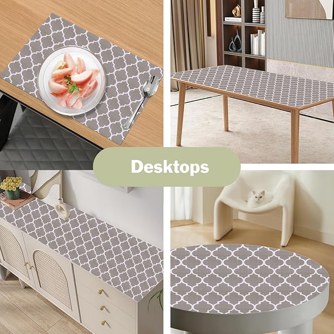 Drawer and Shelf Liner for Kitchen Cabinet: 23.6 in X 30 Ft Non Slip Waterproof - Image 8