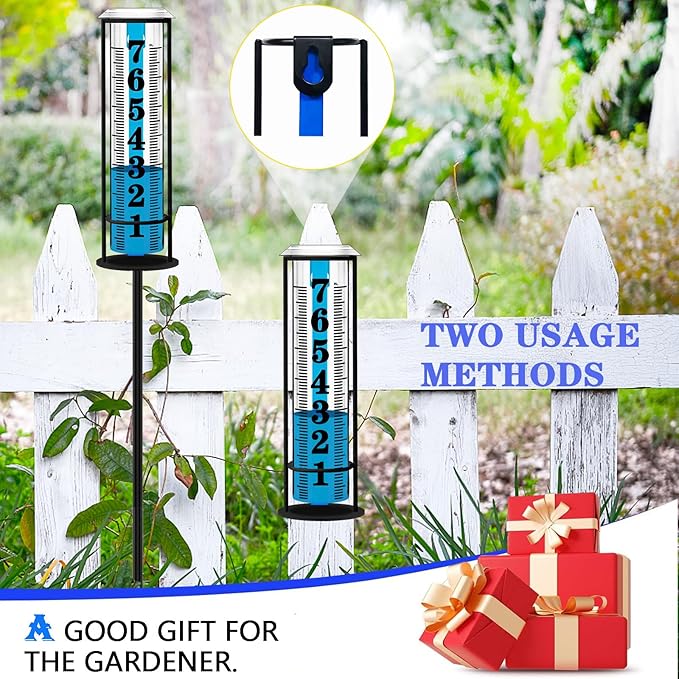 Rain Gauge Outdoor, Accurate Rain Gauges Outdoors Best Rated, Upgraded Freeze - Image 6