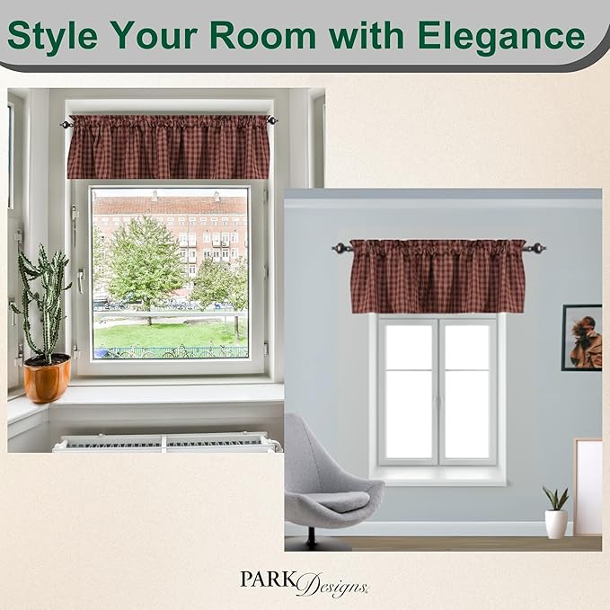 Park Designs Farmhouse Kitchen Valances - Image 5