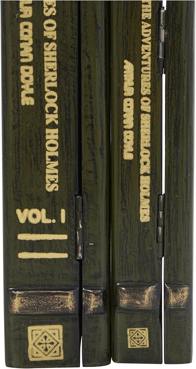 Deco 79 Wooden Decorative Box "Sherlock Holmes" Storage Faux Book Decorative - Image 4