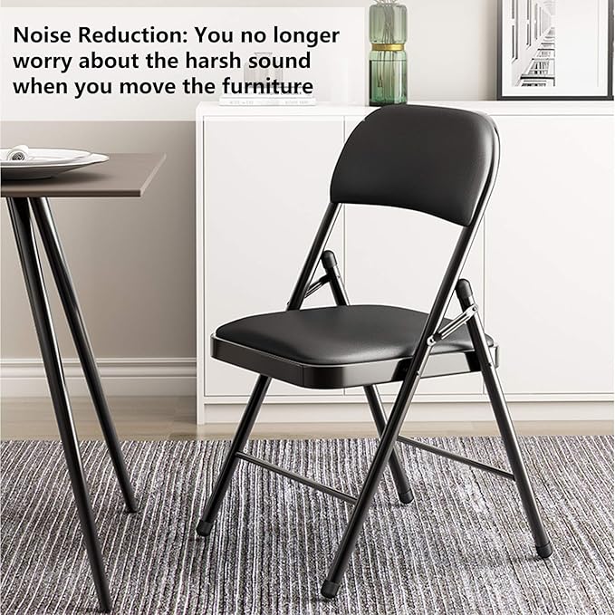 12Pcs Round Chair Leg Caps 1-1/4" IDVinyl Flexible Bolt Chair Leg Protectors - Image 4