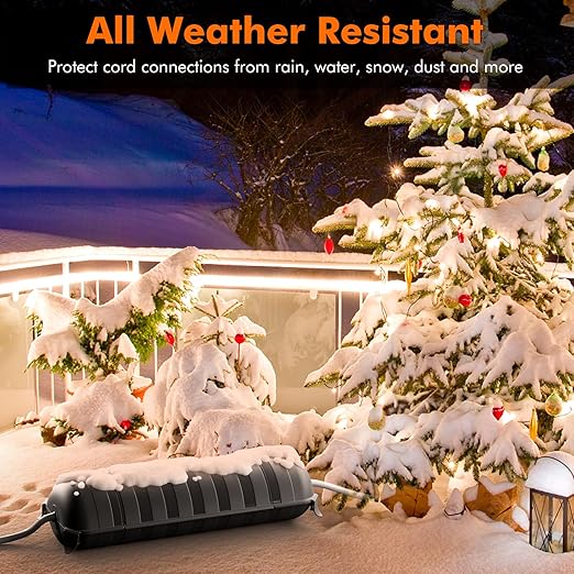 RESTMO 2 Pack Outdoor Waterproof Electrical Box, Weatherproof Connection Box - Image 6