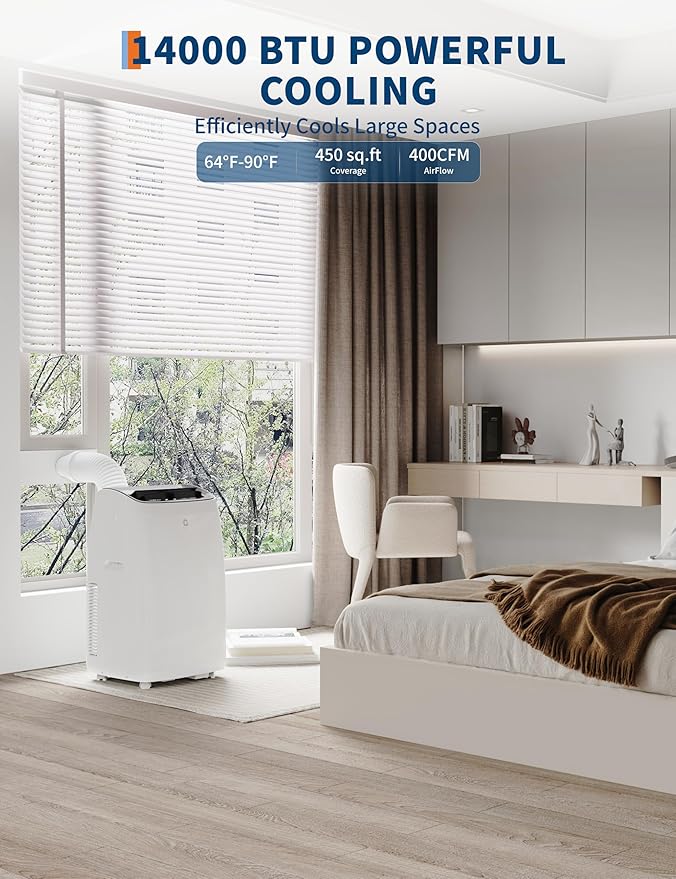 14000 BTU Portable Air Conditioner - Image 2