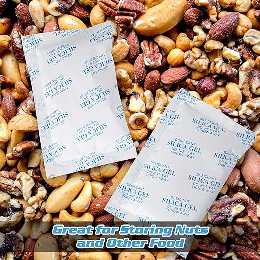 SurpOxyLoc 50 Gram Food Grade Silica Gel Packs Dessicant Packets - Image 2
